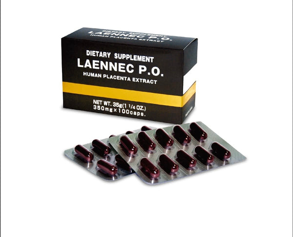 JBP LAENNEC P.O. Anti-aging Liver Placenta Capsules 100 capsules/box